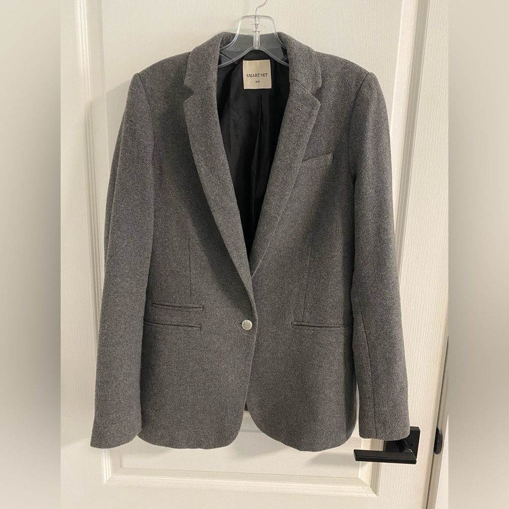 Smart Set Classic Gray Blazer